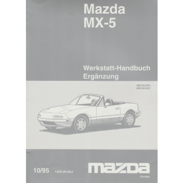 Mazda MX-5 (1989-1998) Werkstatthandbuch Ergänzung