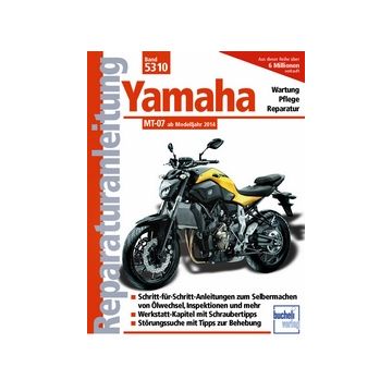 Yamaha MT 07 (14>) Reparaturanleitung Bucheli 5310