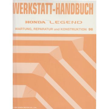 Honda Legend (1996) Werkstatthandbuch