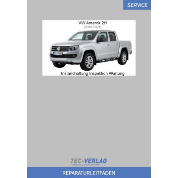 VW Amarok 2H (➤2011) Reparaturleitfaden Instandhaltung Inspektion Wartung