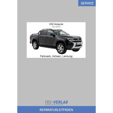 VW Amarok (ab 09.2022) Reparaturleitfaden Fahrwerk, Achsen und Lenkung