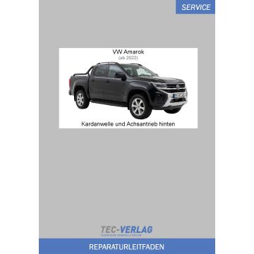 VW Amarok (ab 09.2022) Reparaturleitfaden Kardanwelle und Achsantrieb hinten