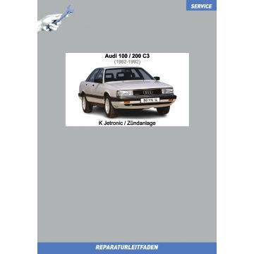 Audi 100 / 200 (1982-1992) Reparaturleitfaden K-Jetronic / Zündanlage