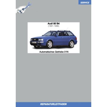 Audi 80 (1991-1996) Reparaturleitfaden Automatikgetriebe 01N