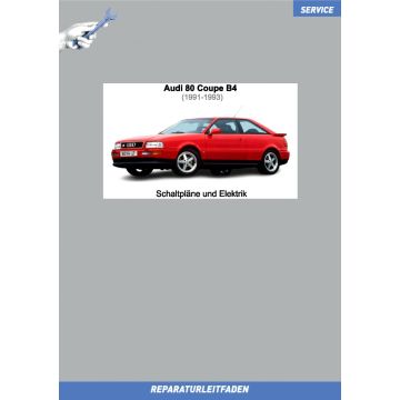 Audi 80 / 90 Coupe (1991-1993) Schaltpläne und Elektrik