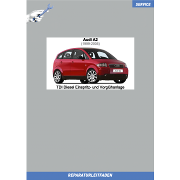 Audi A2 (1999-2005) Reparaturleitfaden TDI Diesel Einspritzanlage und Vorglühanlage