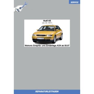 Audi A3 (ab 08.1997) Reparaturleitfaden Motronic Einspritz- und Zündanlage AGN