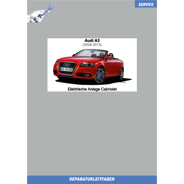 Audi A3 Cabriolet (2008-2013) Reparaturleitfaden Elektrische Anlage