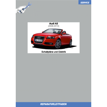Audi A3 Cabrio (2008-2013) Reparaturleitfaden Schaltpläne und Elektrik