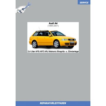 Audi A4 (1994-2001) Reparaturleitfaden 2,4 Liter APS APZ ARJ Motronic Einspritz- u. Zündanlage