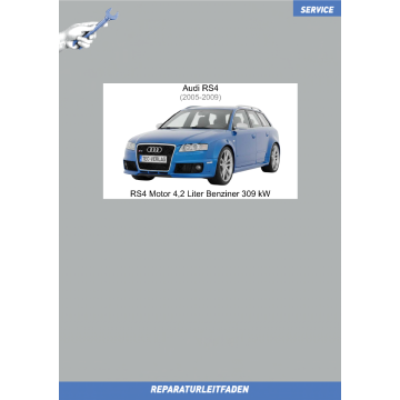 Audi A4 (2000-2008) Reparaturleitfaden RS4 Motor 4,2 Liter Benziner 309 kW