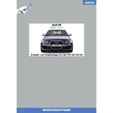 Audi A6 (2004-2011) Reparaturleitfaden Einspritz- und Vorglühanlage 2,0 Liter TDI 100-125 kW