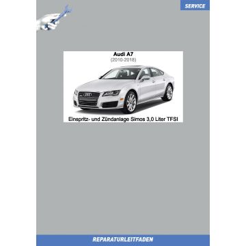 Audi A7 (2010-2018) Reparaturleitfaden Einspritz- und Zündanlage Simos 3,0 Liter TFSI