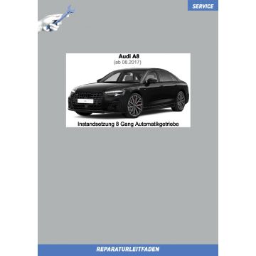 Audi A8 (ab 2017) Instandsetzung 8 Gang Automatikgetriebe 0D5 / 0D6 / 0D7 / 0DY