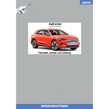 Audi e-tron (2018-2022) Reparaturleitfaden Fahrwerk, Achsen und Lenkung