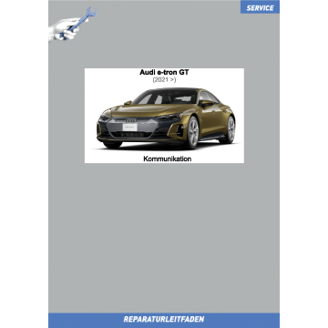 Audi e-tron GT (2021>) Reparaturleitfaden Radio, Navi, Infotainment