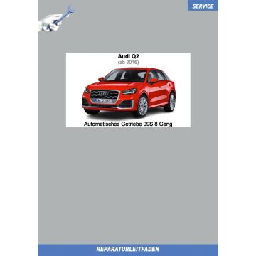 Audi Q2 (ab 2016) Reparaturleitfaden Automatikgetriebe 09S 8 Gang