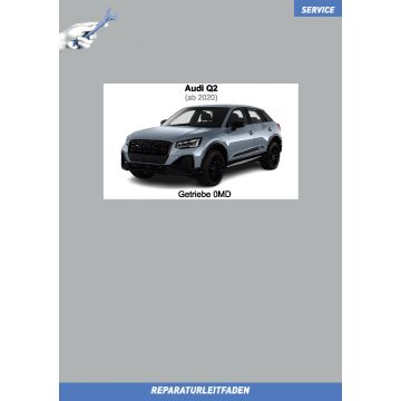 Audi Q2 (ab 2016) Reparaturleitfaden Getriebe 0MD (Elektro) 