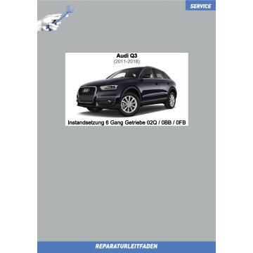 Audi Q3 (2011-2018) Instandsetzung 6 Gang Getriebe 02Q / 0BB / 0FB