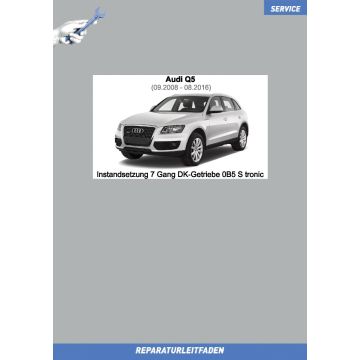 Audi Q5 (2008-2016) Instandsetzung 7 Gang Doppelkupplungsgetriebe 0B5 S tronic