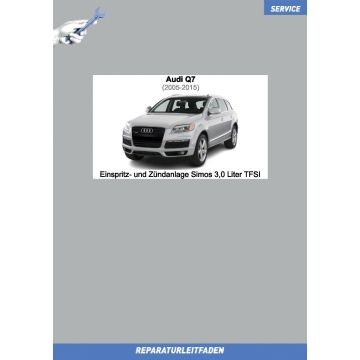 Audi Q7 (2005-2015) Reparaturleitfaden Einspritz- und Zündanlage Simos 3,0 Liter TFSI