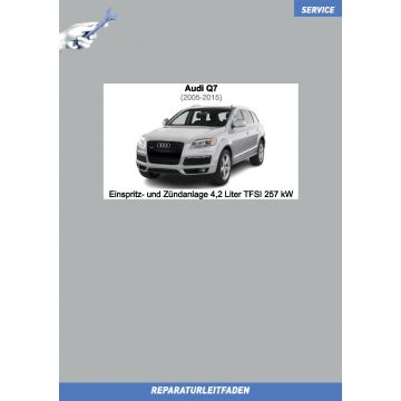 Audi Q7 (2005-2015) Reparaturleitfaden Einspritz- und Zündanlage 4,2 Liter TFSI 257 kW