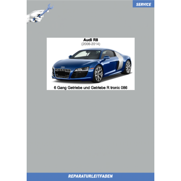 Audi R8 (2006-2014) Reparaturleitfaden 6 Gang Getriebe und Getriebe R tronic 086