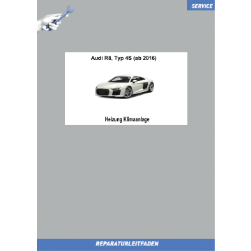Audi R8 (15>)  Heizung Klimaanlage - Reparaturanleitung