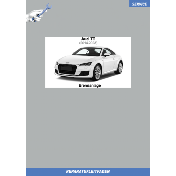 Audi TT (2014-2023) Reparaturleitfaden Bremsen / Bremsanlage