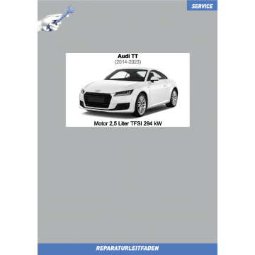 Audi TT (2014-2023) Reparaturleitfaden Motor 2,5 Liter TFSI 294 kW