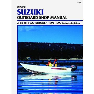 Suzuki 2-65 HP Outboards & Jet Drives (92-99) Repair Manual Clymer