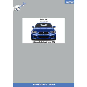 BMW 1er (2011-2019) Werkstatthandbuch 6 Gang Schaltgetriebe GS6