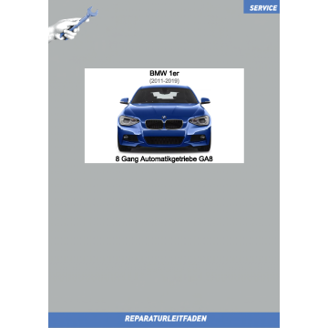 BMW 1er (2011-2019) Werkstatthandbuch 8 Gang Automatikgetriebe GA8