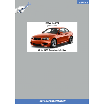 BMW 1er E82 (2007-2013) Werkstatthandbuch Motor N55 Benziner 3,0 Liter