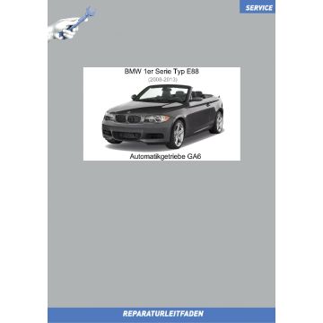 BMW 1er E88 Cabrio (2008-2013) Werkstatthandbuch Automatikgetriebe GA6