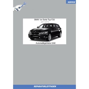 BMW 1er (2011-2019) Werkstatthandbuch 8 Gang Automatikgetriebe GA8