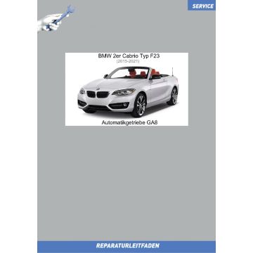 BMW 2er Cabrio (2015-2021) Werkstatthandbuch 8 Gang Automatikgetriebe GA8