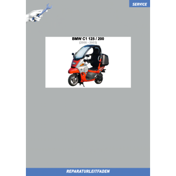 BMW C1 125 ccm  / C1 200 ccm (2000-2003) Werkstatthandbuch 