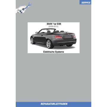 BMW 1er E88 Cabrio (2008-2013) Werkstatthandbuch Elektrische Systeme