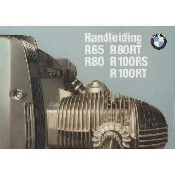 Bmw R65 / R 80 / R 80 RT / R 100 RS  / R 100 RT Handleiding