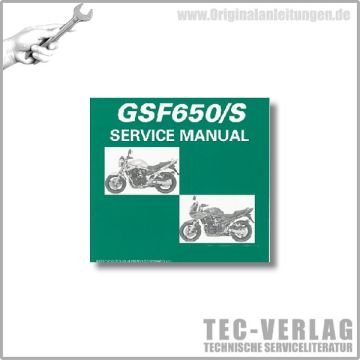 Suzuki GSF650/S (05-06) - Wartungsanleitung - CD