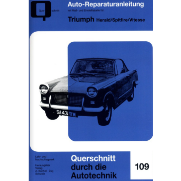  Triumph Herald/Spitfire/Vitesse Reparaturanleitung Bucheli 109