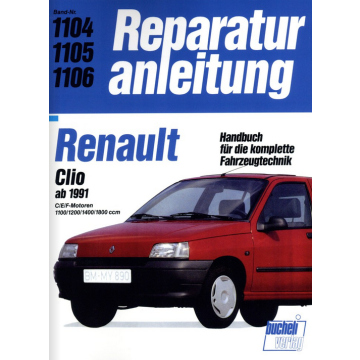 Renault Clio (1991-1997) Reparaturanleitung Bucheli 1104
