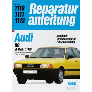 Audi 80 (88>) Benziner Reparaturanleitung Bucheli 1110
