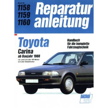 Toyota Carina II T17 (88-92) Reparaturanleitung Bucheli 1158