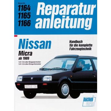Nissan Micra (89>) Reparaturanleitung Bucheli 1164