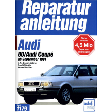 Audi 80 / Audi Coupé 1,6 / 2,0 Liter Beziner (1991>) - Reparaturanleitung