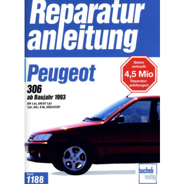 Peugeot 306 ab 1993 Reparaturanleitung Bucheli 1188