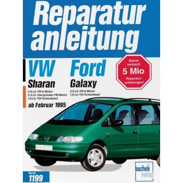 VW Sharan / Ford Galaxy (95>) Reparaturanleitung Bucheli 1199