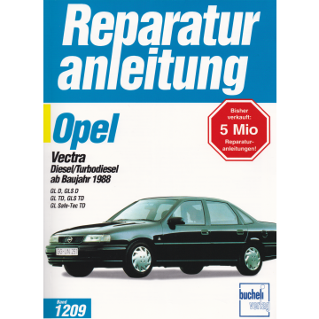 Opel Vectra A, Diesel (88-95) Reparaturanleitung Bucheli 1209